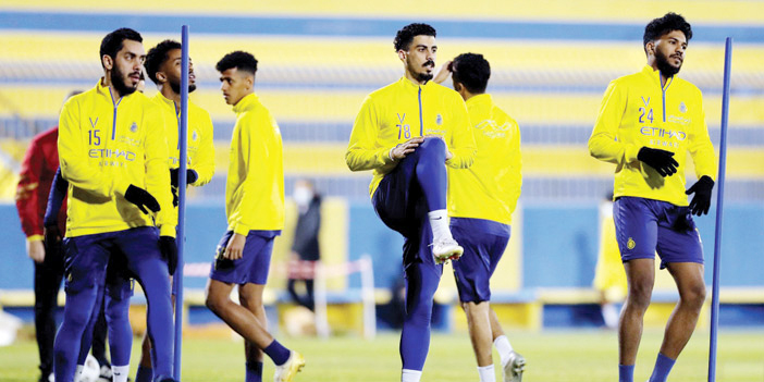  من تدريب النصر