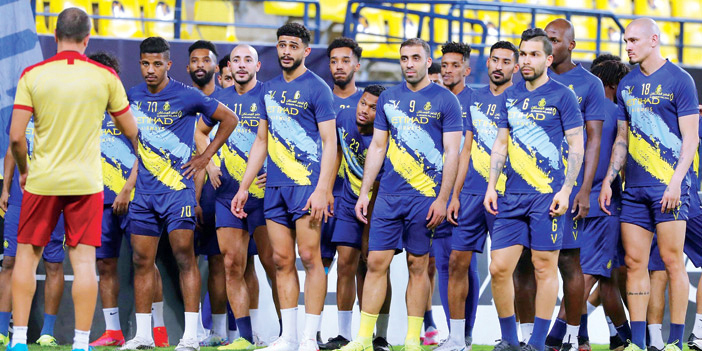  من تدريب النصر