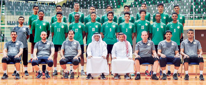  بعثة المنتخب السعودي للكرة الطائرة