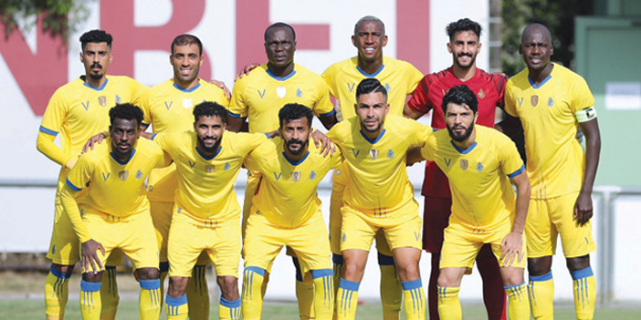  تشكيل النصر في مباراته أمس