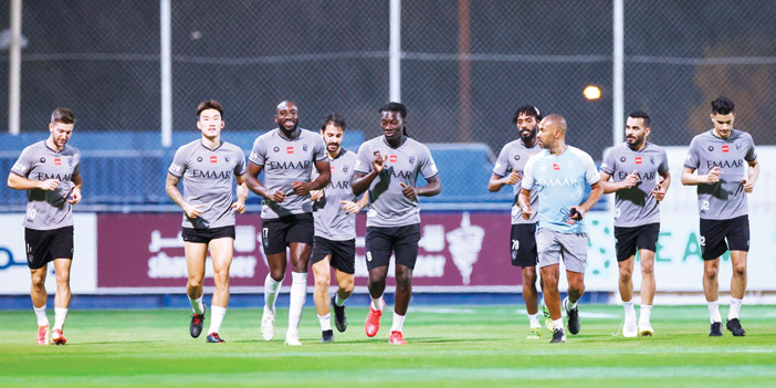  جانب من تدريبات الهلال