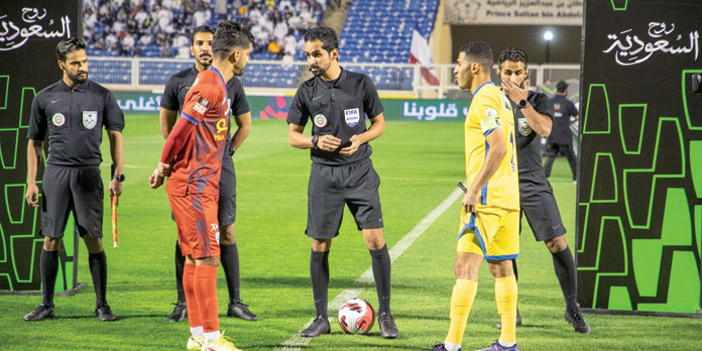  لقطة من مباراة النصر وأبها في الدوري