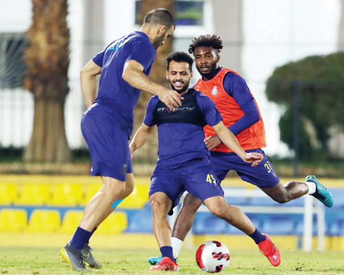  من تدريب النصر