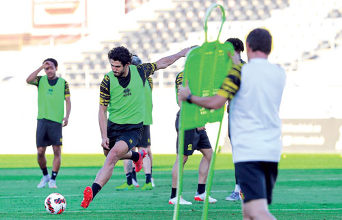 المولد والأحمدي والمالكي يغيبون عن الاتحاد اليوم..حمدالله شارك بفعالية وجاهز للفيحاء 