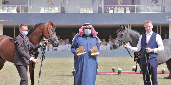 اختتام بطولة جمال الخيل العربية بمهرجان الأمير سلطان 