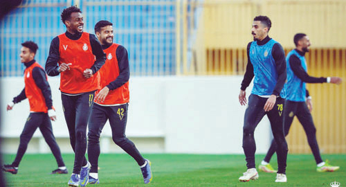  من تدريب النصر الأخير