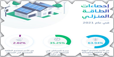 «الإحصاء»: «35.25 %» نسبة العزل الحراري في المساكن 