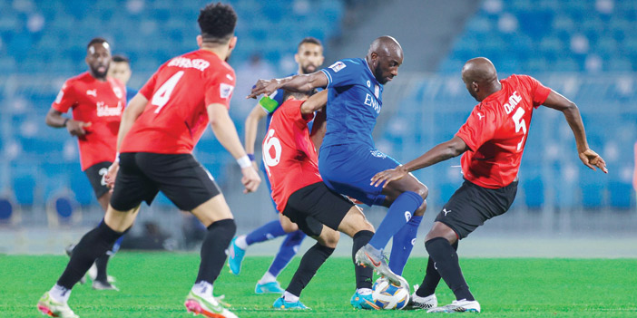  من لقاء الهلال والريان القطري