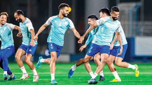  من مران الهلال