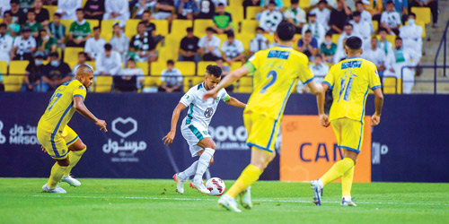  من مباراة  النصر والأهلي