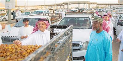 سفير غانا: مهرجان تمور بريدة حركة اقتصادية مثالية 