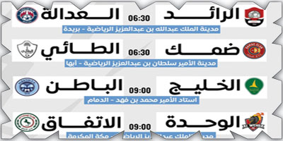 جدول مباريات الجولة الخامسة وجدول الترتيب بعد نهاية الجولة الرابعة بدوري روشن السعودي 