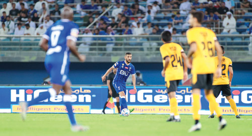  الجهاز الفني سعيد بمشاركة المالكي مع الهلال لأول مرة