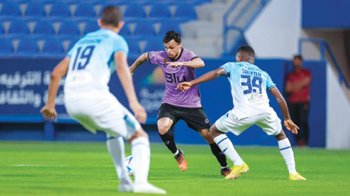  من ودية الهلال وأبها أمس