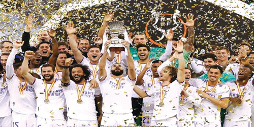  ريال مدريد يسعى لتحقيق لقبه الثالث من السعودية