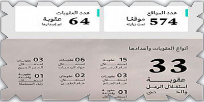 «الصناعة» تنفذ 574 جولة رقابية على المواقع التعدينية 