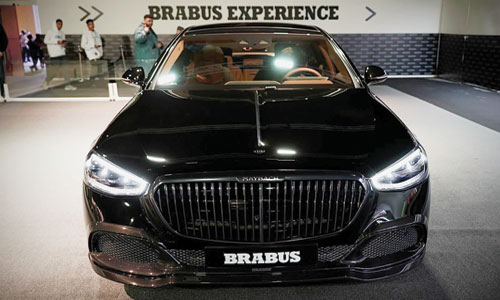 جناح «Brabus» يستعرض الرفاهية والقوة في معرض الرياض للسيارات 