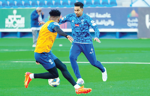 من تدريبات الهلال