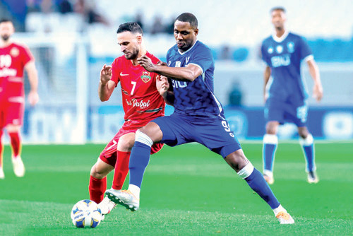 من مواجهة الهلال وشباب الأهلي