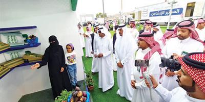 انطلاق القافلة الزراعية الإرشادية بأبها 