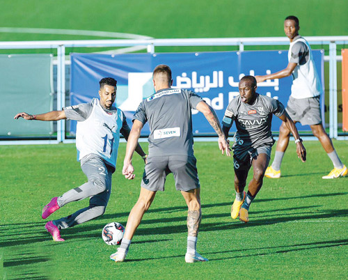  من تدريبات الهلال في معسكر النمسا