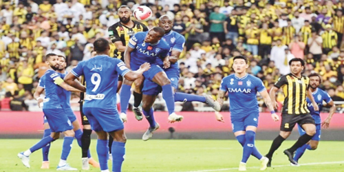  من مواجهة سابقة بين الهلال والاتحاد