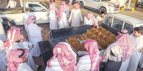  من مهرجان شقراء الأسياح للتمور