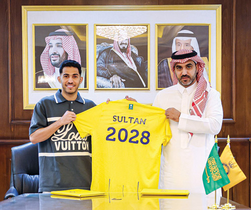 النصر يعلن: الغنام نصراويا حتى 2028 