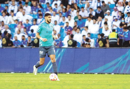 الأحمد تألق في لقاء فريقه بالهلال