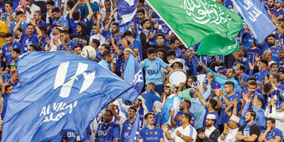 جمهور الهلال يتفاعل مع تميز فريقه ويقترب حضوره من ربع مليون 