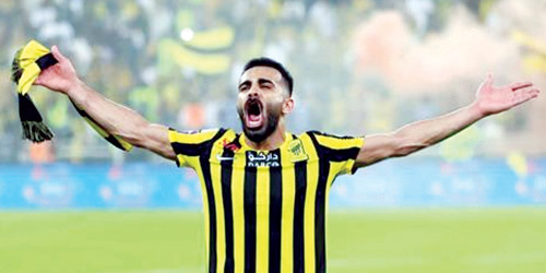 لاعب الاتحاد مدالله العليان