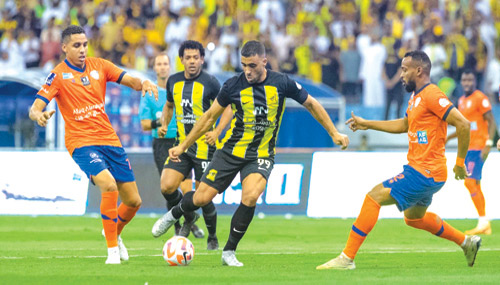  الاتحاد فاز على الفيحاء (3-0) بدور الـ16