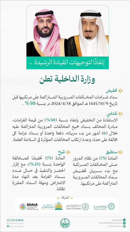 إنفاذاً لتوجيهات القيادة الرشيدة 