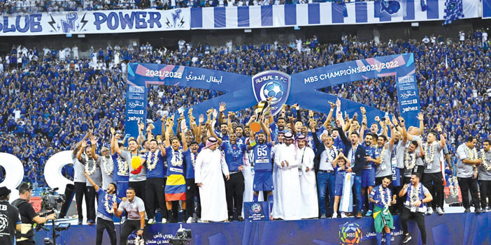  من تتويج الهلال ببطولة الدوري للموسم قبل الماضي