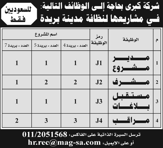 إعلان شركة كبرى 