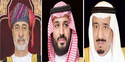 القيادة تهنئ سلطان عُمان بذكرى توليه مقاليد الحكم في بلاده 