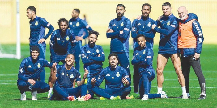  لقطة من تدريب النصر