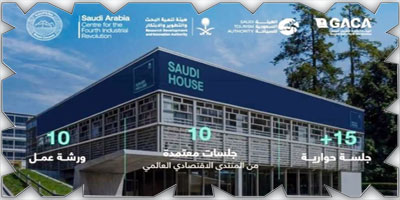 مشاركة سعودية في جناح مبادرة «Saudi House» بـ«دافوس» 