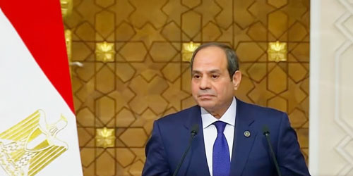 السيسي: تهجير الفلسطينيين ظلم لن نشارك فيه 